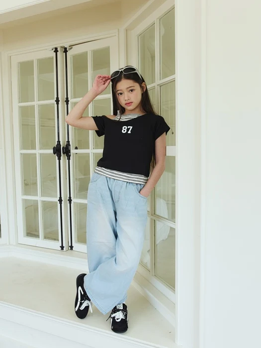 Dart Balloon Denim Pants Dart Balloon Denim Pants