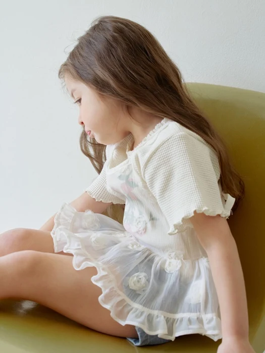 Rose Strap One-piece