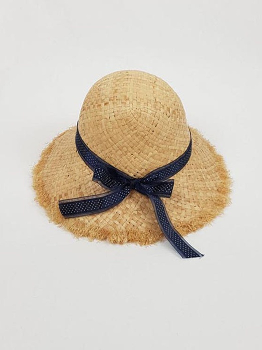 Raffia Frayed Hat