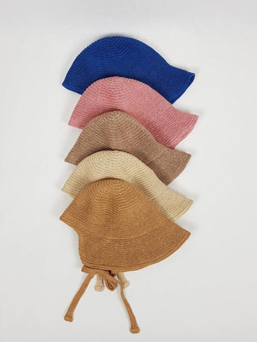 Paper Yarn Plain Heidi Bonnet (Kids)