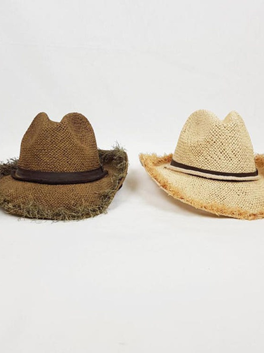 Paper Yarn Frayed Cowboy Hat