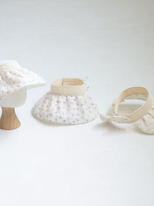 Flower Lace Roll Sun Cap