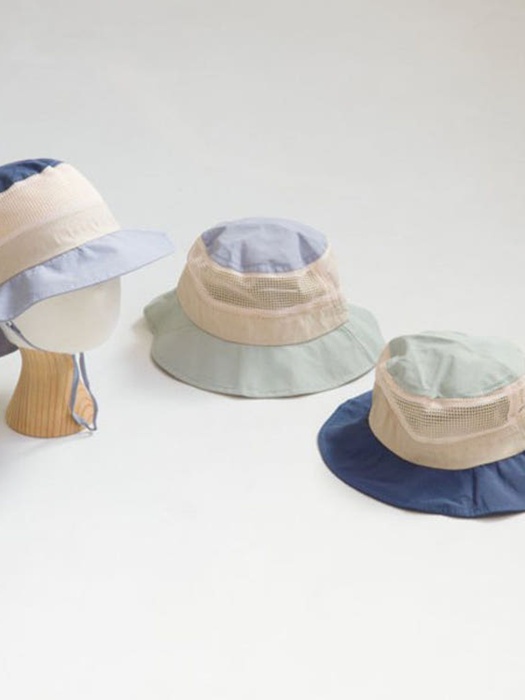 Two-Tone Mesh Jungle Hat