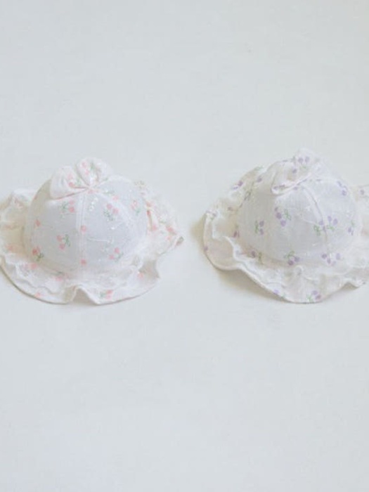 Cherry Lace Sun Hat