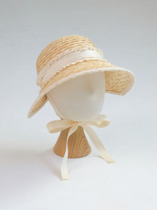 Rose Lace Straw Hat