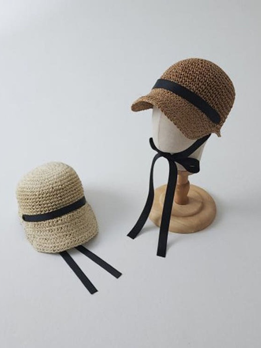 Paper Yarn String Ball Cap