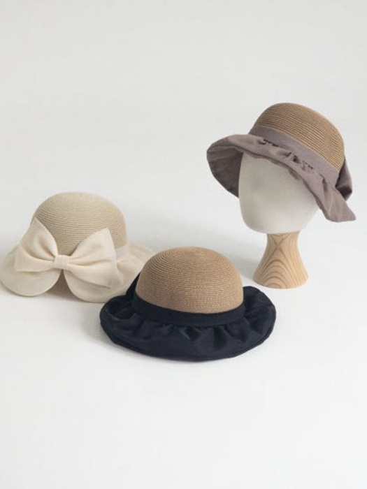 Paper Yarn Ribbon Sun Hat