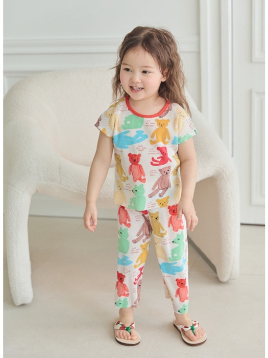 Pleated Top Bottom Set
