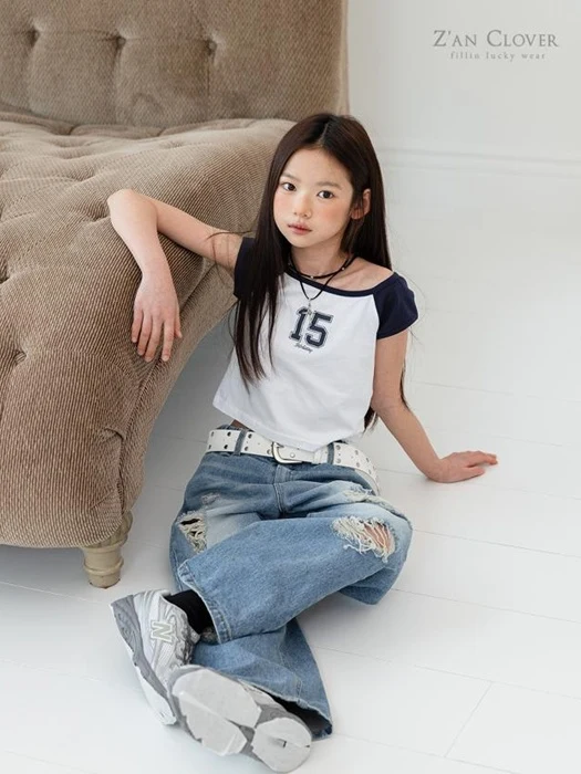 15 Raglan Crop Tee 15 Raglan Crop Tee