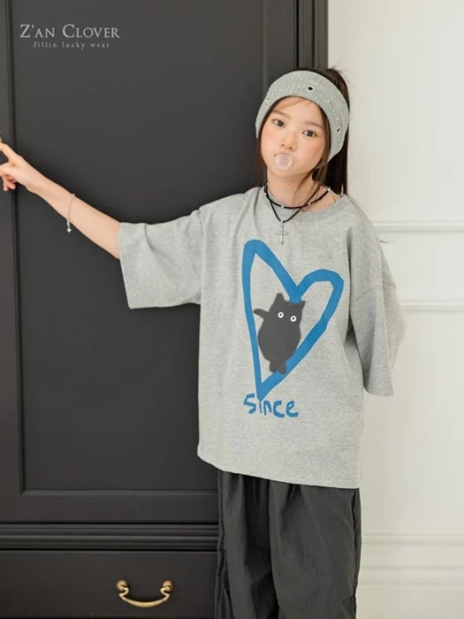 Cat Heart Tee