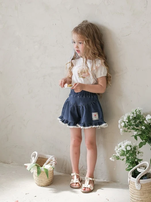 Rose Denim Pants Rose Denim Pants