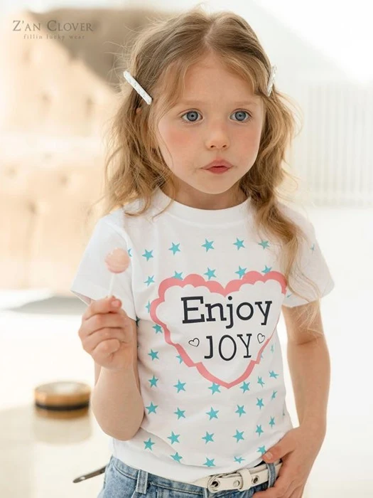 Enjoy Heart Tee Enjoy Heart Tee