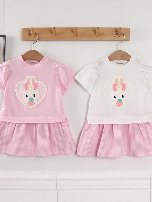 Check Bunny Long Tee Check Bunny Long Tee