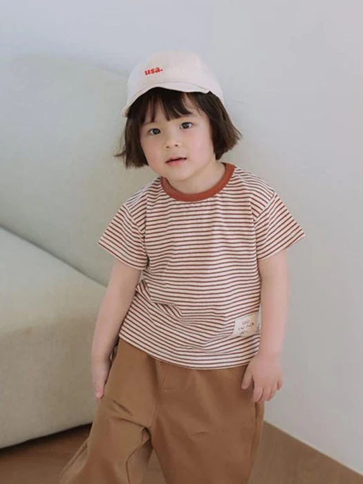 Label Stripe Tee