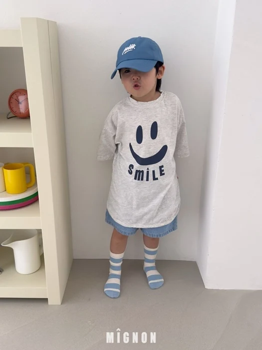 Smile Long Tee
