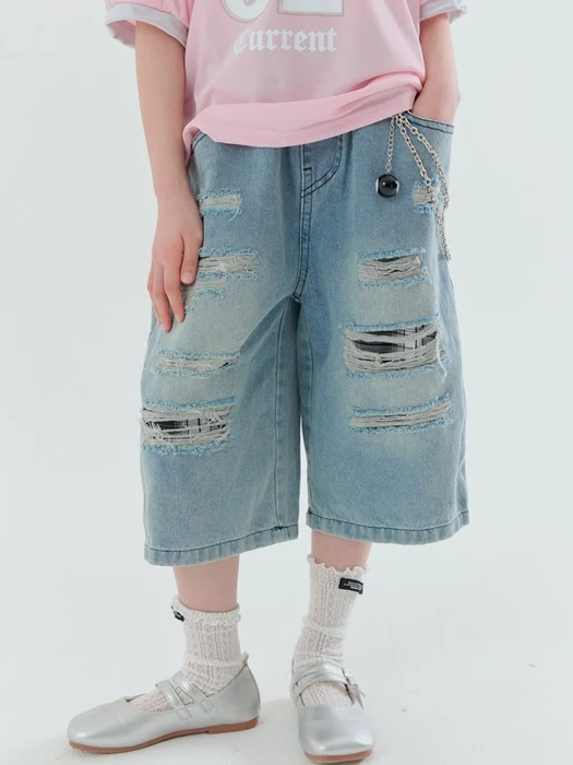 Chain Bermuda Pants