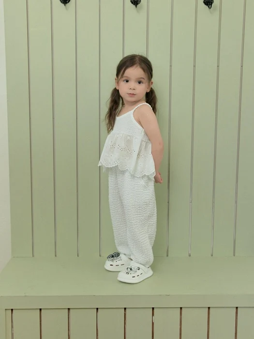 Embossed Pants