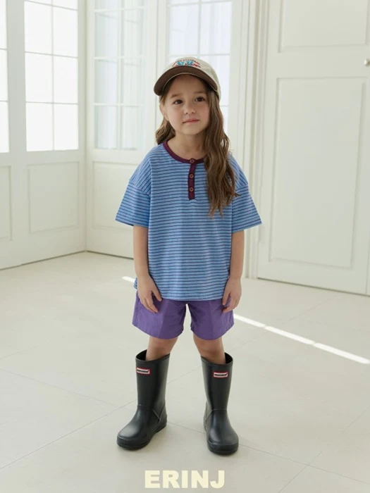 Henley Neck Pigment Tee
