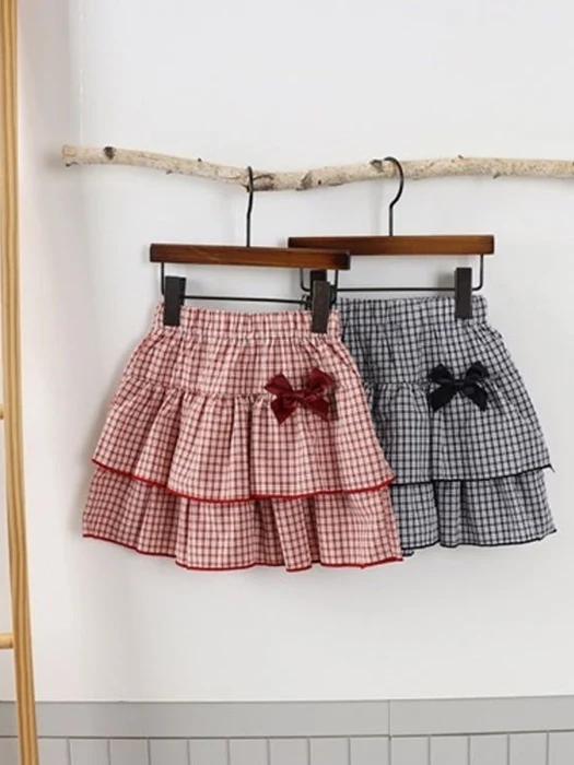 Ribbon Tiered Skirt