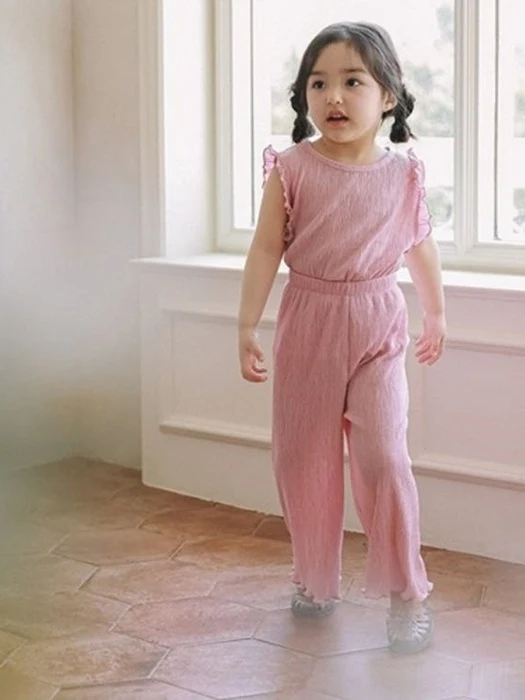 Pleated Top Bottom Set