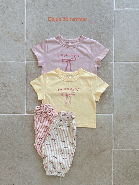 Ribbon Top Bottom Set