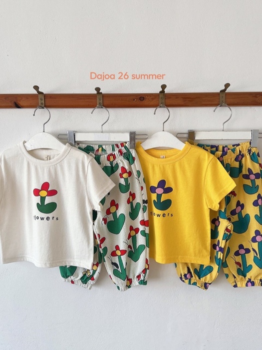 Flower Top Bottom Set