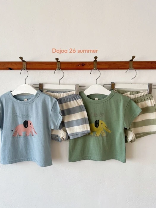 Elephant Top Bottom Set