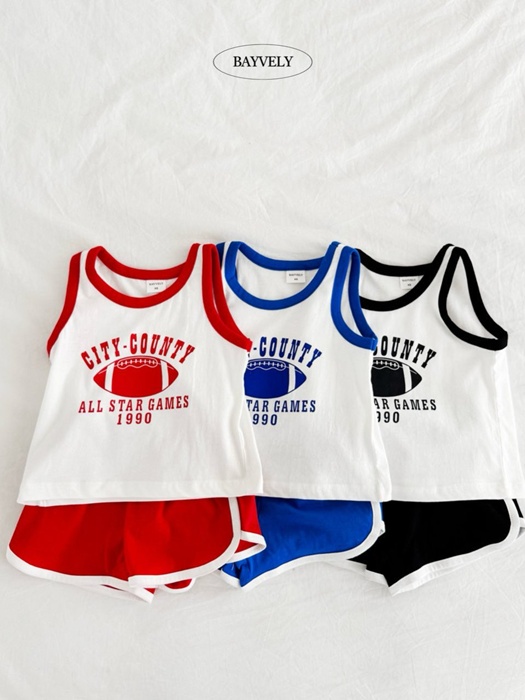 Rugby Sleeveless Set