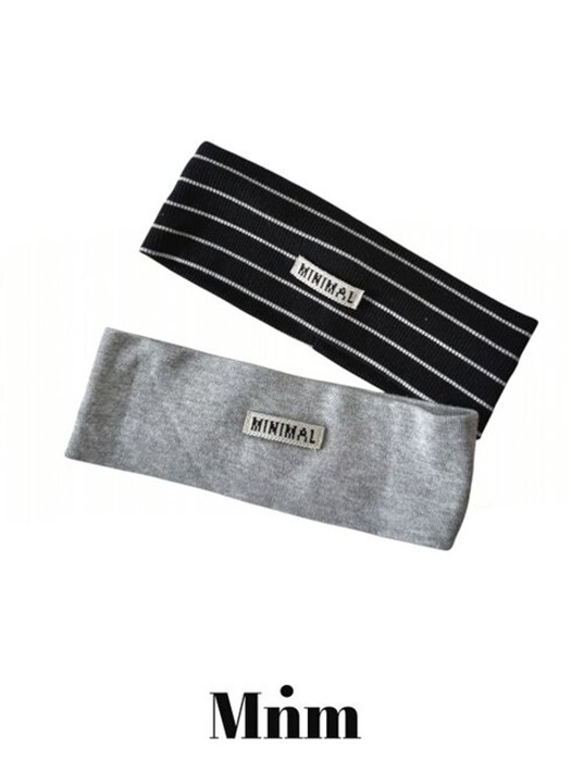 Logo Cotton Hair Band Logo Cotton Hair Band