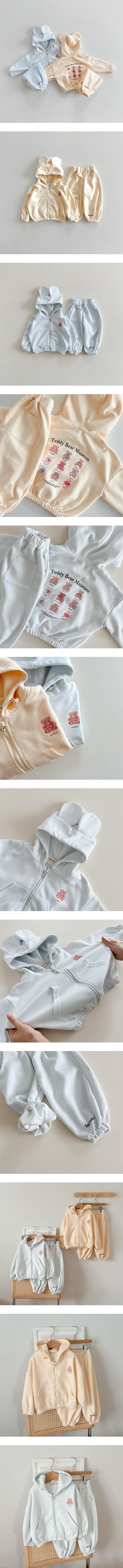 Aker - Korean Children Fashion - #minifashionista - Teddy Bear Hood Set