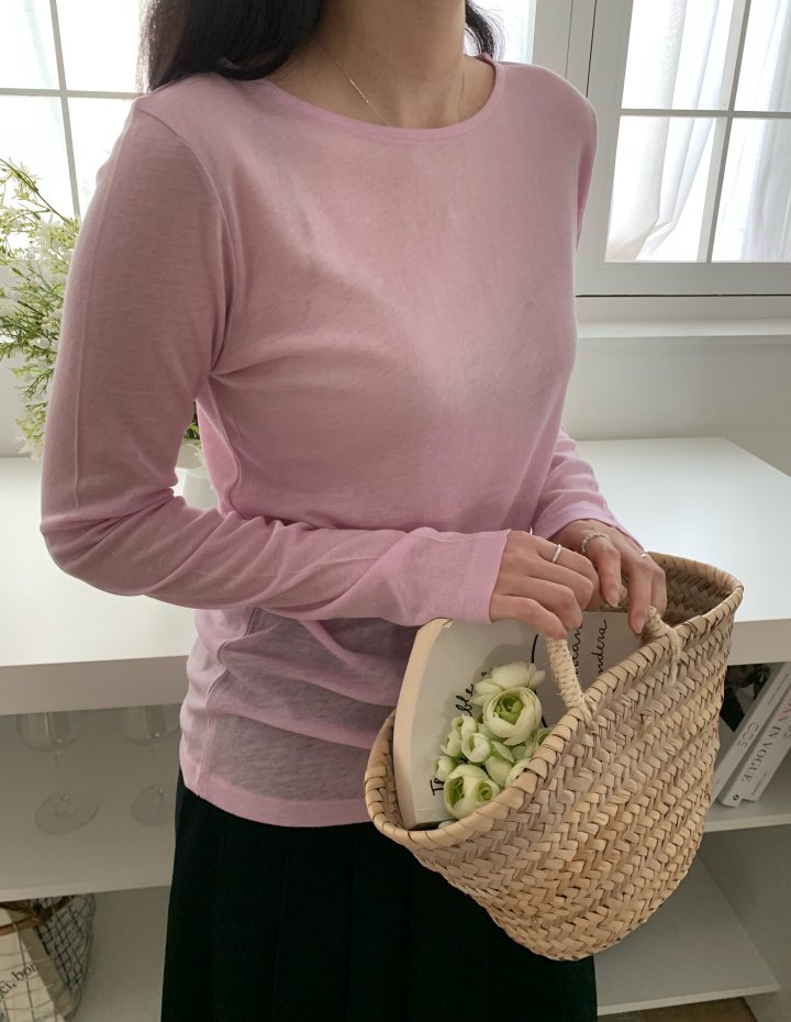 Allu - Korean Women Fashion - #momslook - Tencel Huraise Tee - 10