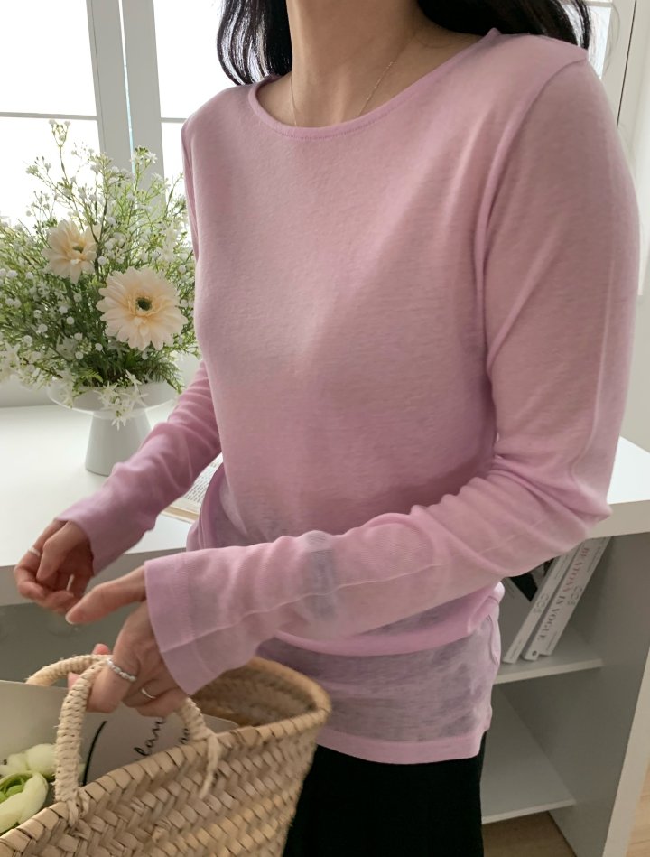 Allu - Korean Women Fashion - #momslook - Tencel Huraise Tee - 12