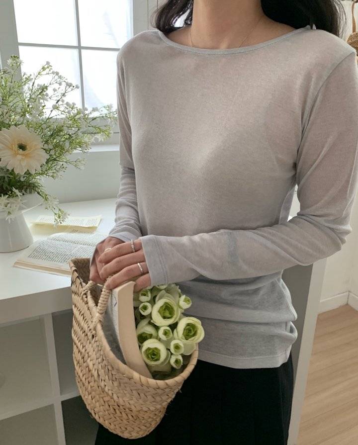 Allu - Korean Women Fashion - #momslook - Tencel Huraise Tee - 6
