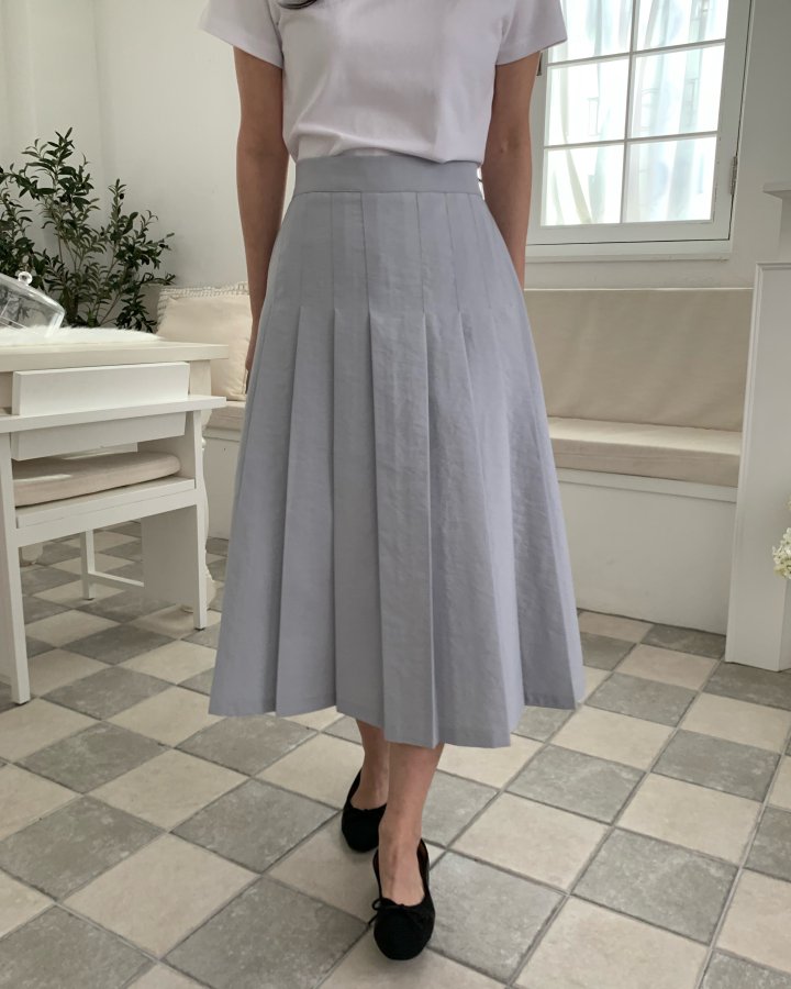 Allu - Korean Women Fashion - #momslook - Claire Pleated Skirt - 5
