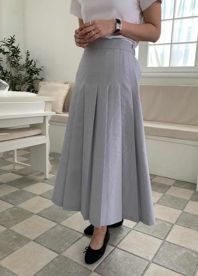 Allu - Korean Women Fashion - #momslook - Claire Pleated Skirt - 7