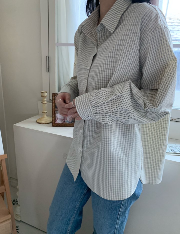 Light Check Shirt by Allu for Women - view 2