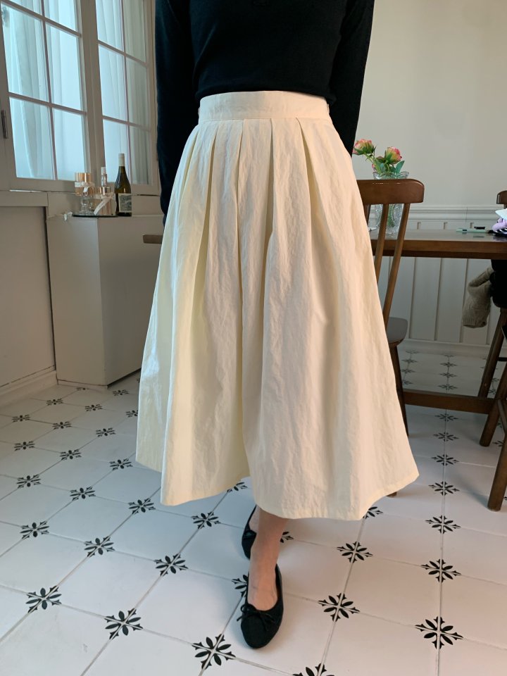 Allu - Korean Women Fashion - #momslook - Crispy Ob Skirt - 3