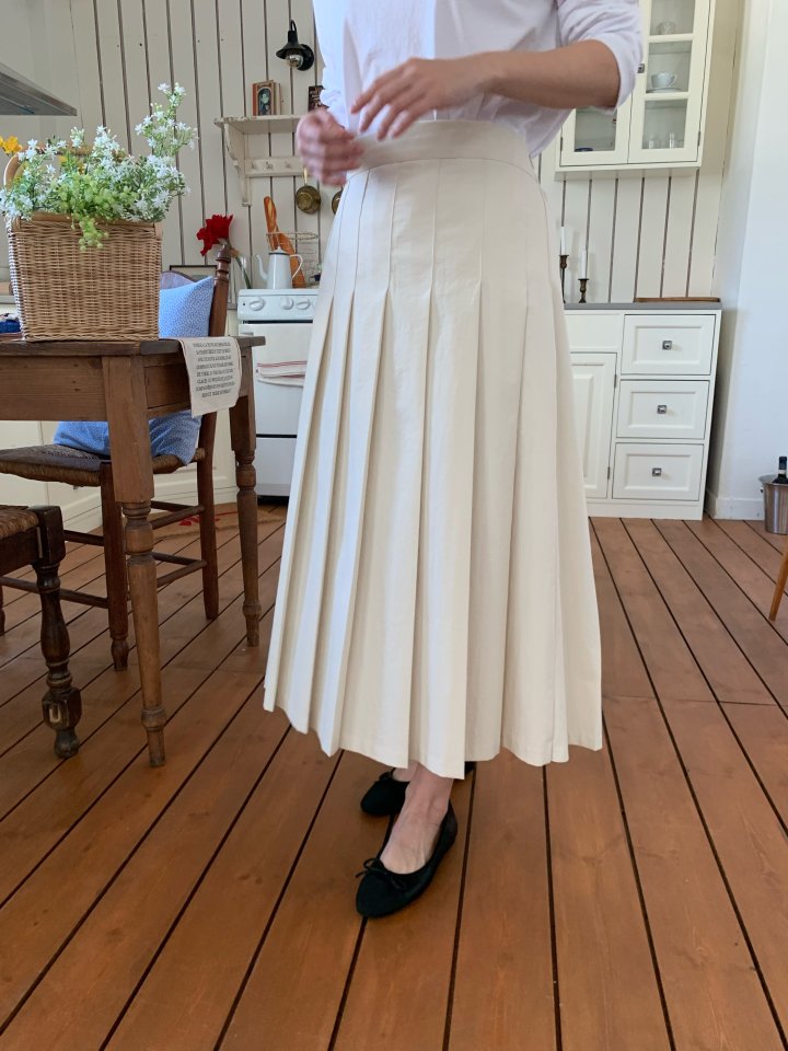 Allu - Korean Women Fashion - #momslook - Elin Pleated Skirt - 6