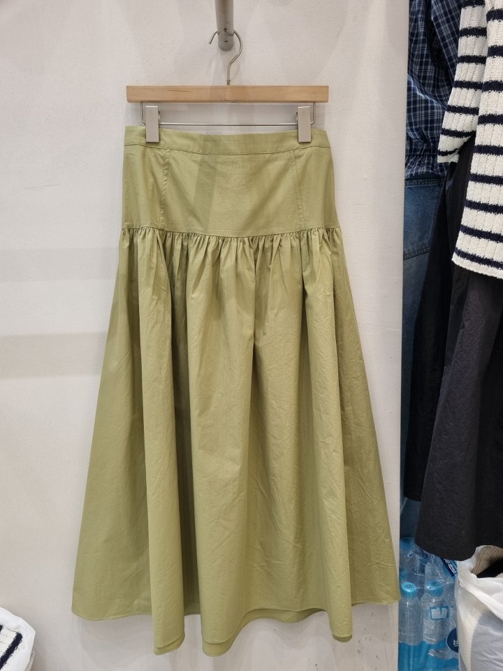 Allu - Korean Women Fashion - #momslook - Line Shirring Skirt - 7