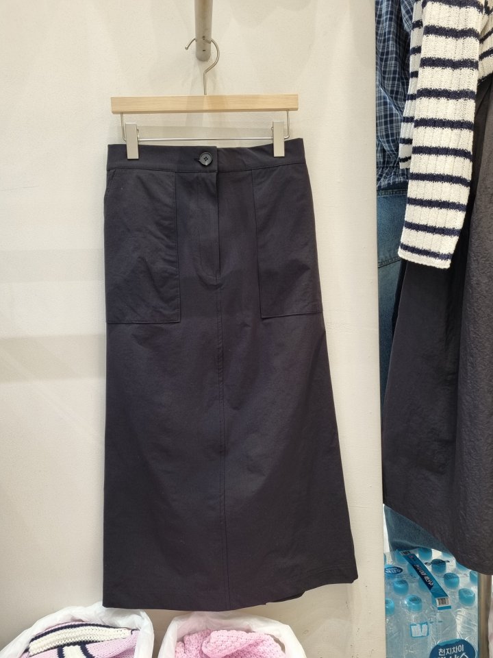 Allu - Korean Women Fashion - #thelittlethings - Pocket Span Skirt - 4