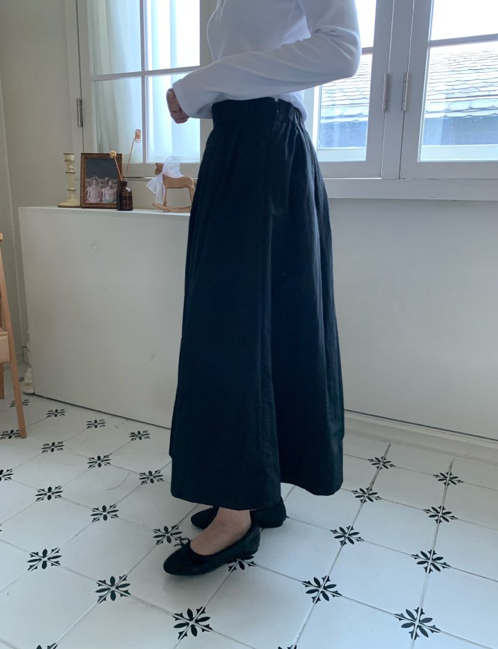 Allu - Korean Women Fashion - #restrostyle - Crispy Ob Skirt - 9
