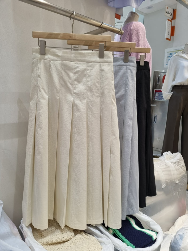 Allu - Korean Women Fashion - #restrostyle - Elin Pleated Skirt