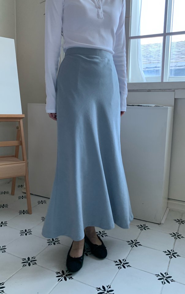 Allu - Korean Women Fashion - #romanticstyle - Spring Bias Skirt - 12
