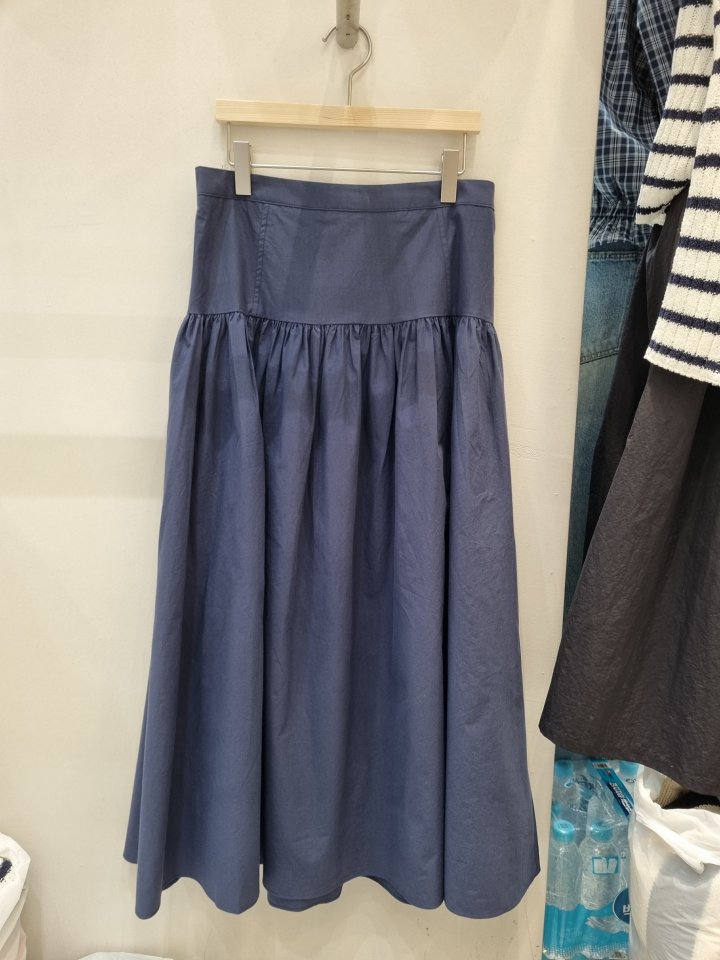 Allu - Korean Women Fashion - #thatsdarling - Line Shirring Skirt - 4