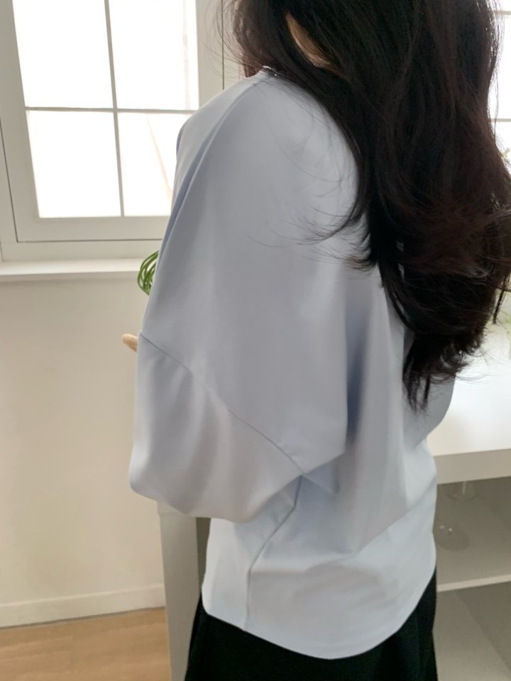 Allu - Korean Women Fashion - #womensfashion - Nouveau Boat Neck Tee - 3