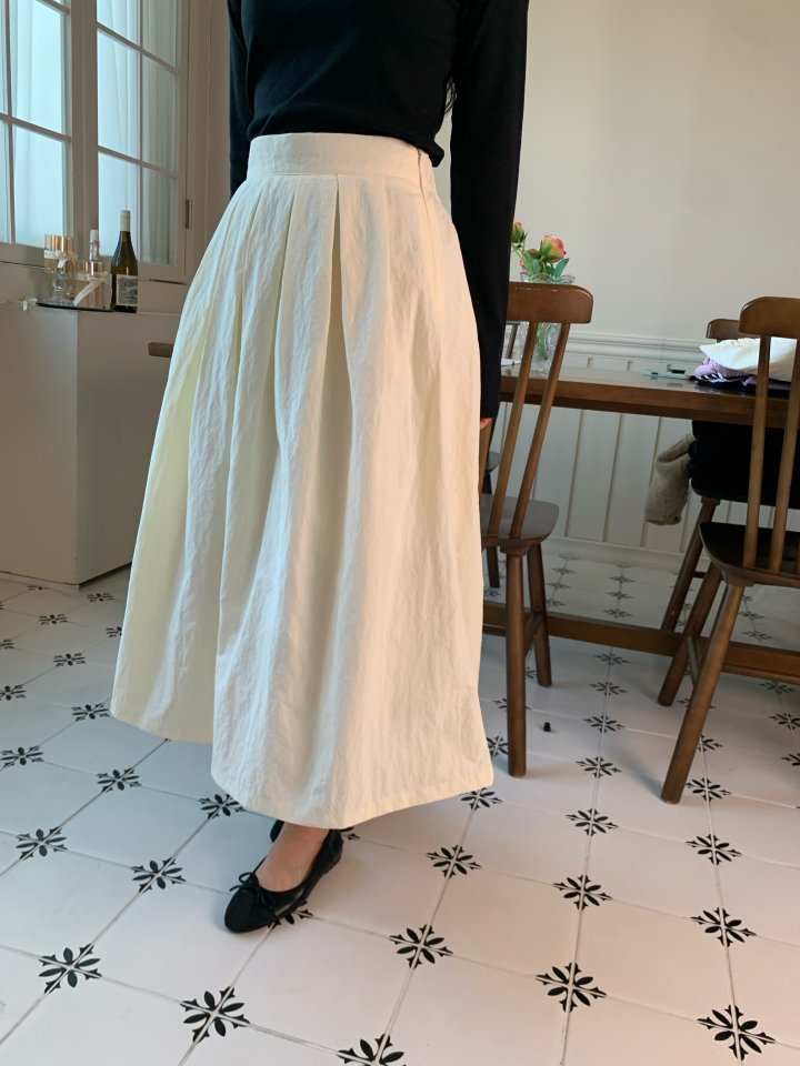 Allu - Korean Women Fashion - #womensfashion - Crispy Ob Skirt - 5