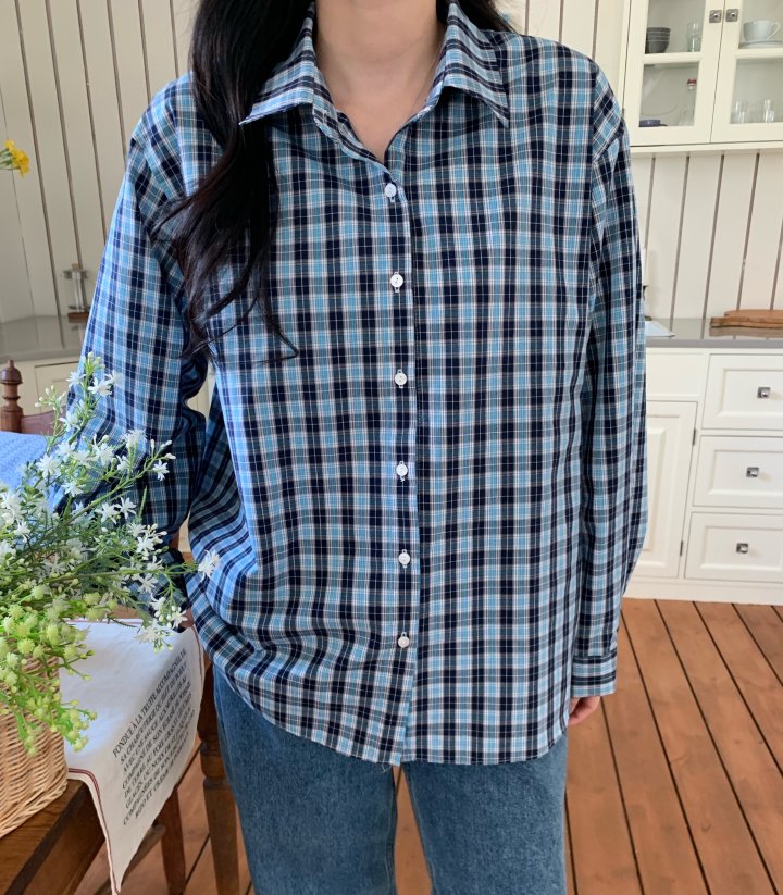 Allu - Korean Women Fashion - #womensfashion - Paul Check Shirt - 10