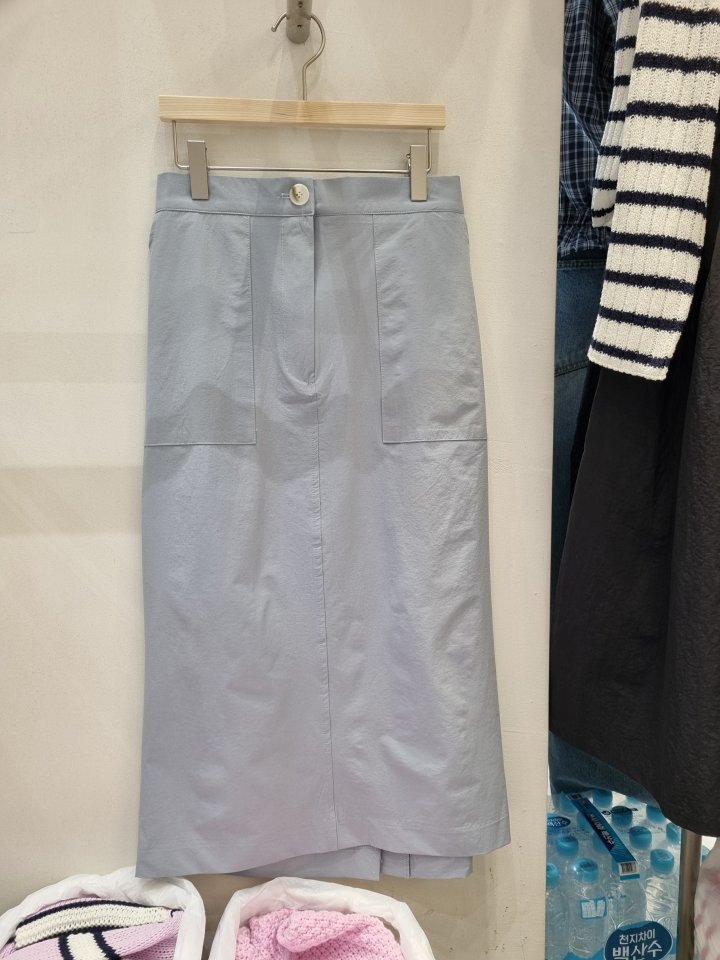 Allu - Korean Women Fashion - #womensfashion - Pocket Span Skirt - 5