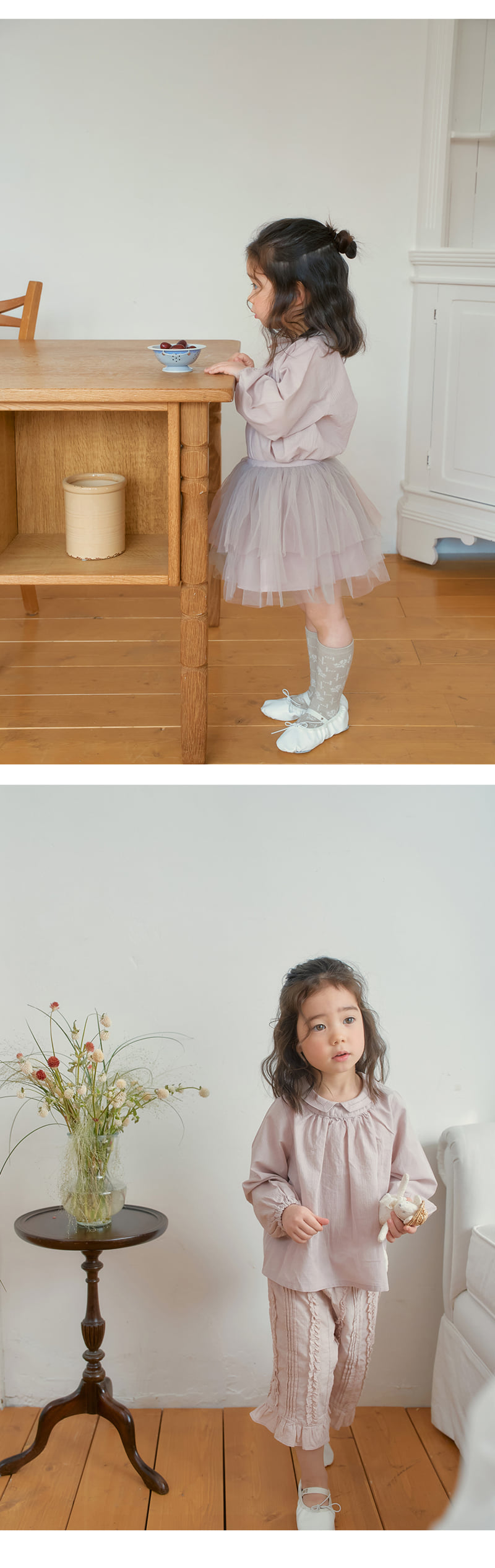 Amber - Korean Children Fashion - #Kfashion4kids - Melody Collar Blouse - 5