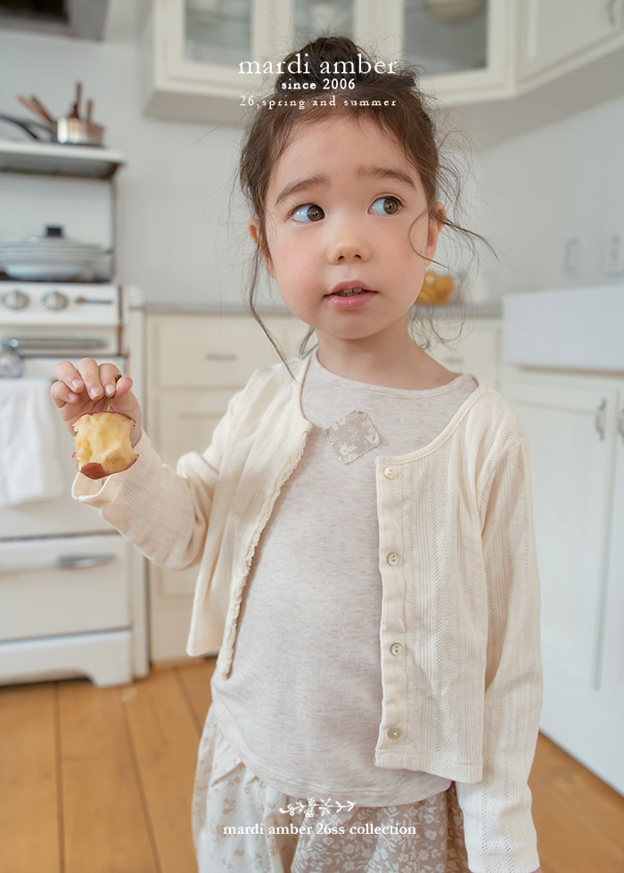 Amber - Korean Children Fashion - #childofig - Seiden Cardigan
